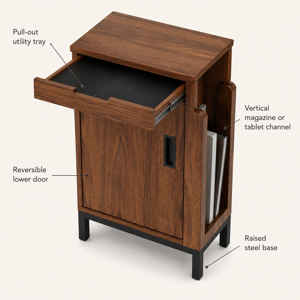 SofaSlot Side Cabinet